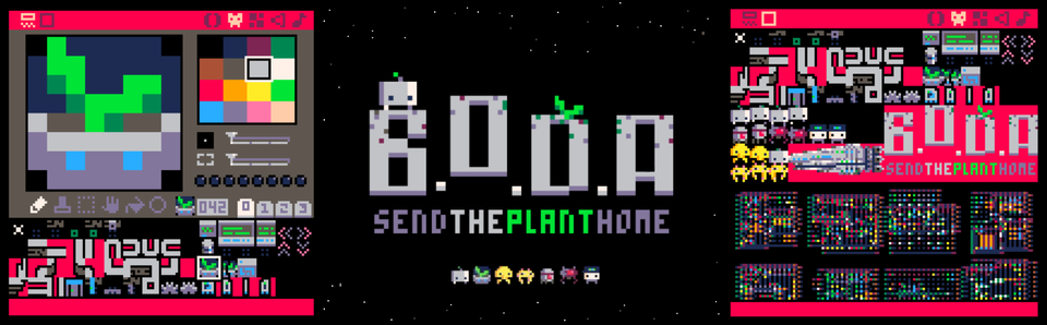 21 天業餘時間創作獨立遊戲：B.O.D.A.— 8-bit 遊戲概念與美術